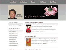 Tablet Screenshot of e-jinekolog.com